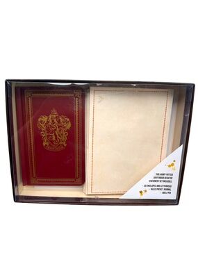 Harry Potter Gryffindor Stationery Set Journal Stickers Envelopes